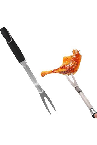 STARSTAR BBQ Tool Set, Outdoor BBQ Accessories | Three-piece SS Tongue Fork S...