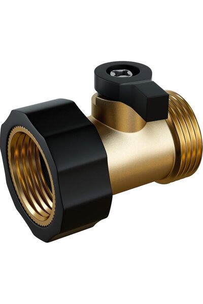 STARSTAR Garden Hose Shut-Off Valve Brass Heavy Duty Water Hose Valve Durable...