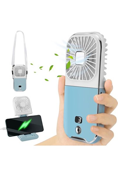 STARSTAR handheld fan-rechargeable handheld fan-mini fan-with 3000 mAh rechar...