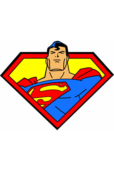 Gabcom Tablou Multilayer din Lemn – Superman – Dimensiune 32 x 25 cm, Decor 3...