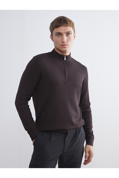 LC Waikiki Funnel Neck Men's Knitwear Sweater