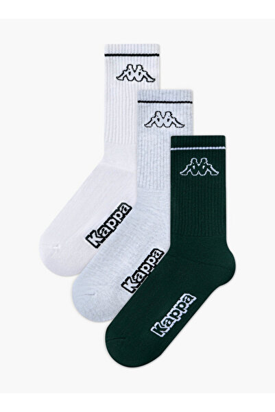 Kappa 3PK LOGO JQ CREW SOCKS B