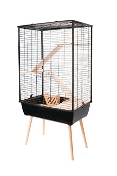 Zolux NEO COSY LARGE RODENT CAGE - BLACK