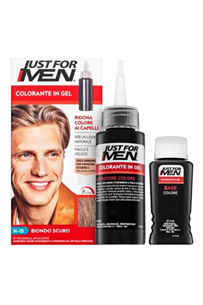 Just For Men Vopsea de păr gel colorantă pentru bărbați H15 Blond închis