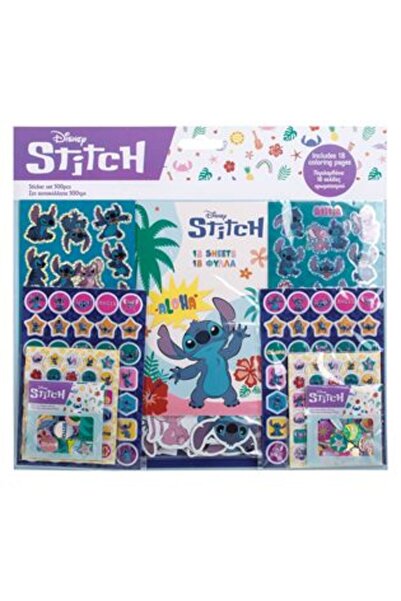 BAMI NETWORK Set Autocolante Lilo & Stitch 500 bucati Jucarii Creative