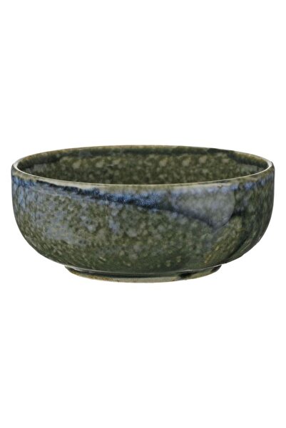 BAMI NETWORK Bol rotund ceramic verde olive albastru 11x4.5cm gustari
