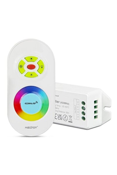 OEM Kit LED MiLight FUT042, RGB, 433MHz, 1 zonă, 37.5x22x119mm, 55.5x22x114mm