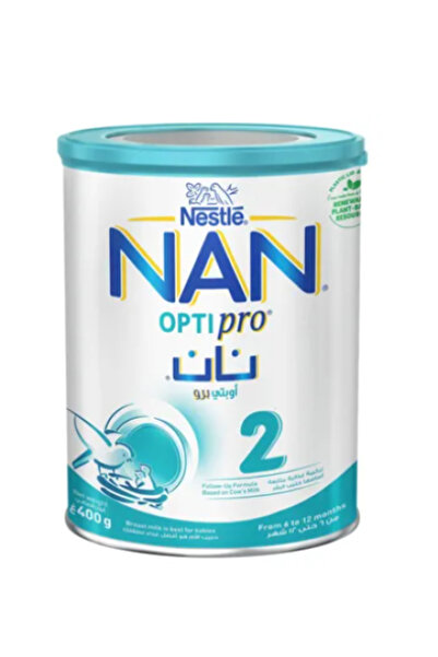 Nestle نان أوبتيبرو 2 من 6 إلى 12 شهرًا، تركيبة متابعة تعتمد على حليب البقر -...