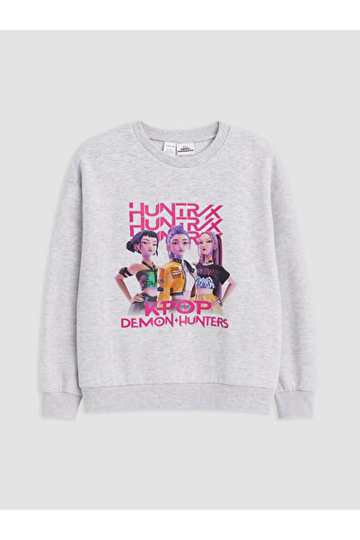 LC Waikiki I Kpop Demon+Hunters Printed Girls' Sweatshirt from Freezen Store