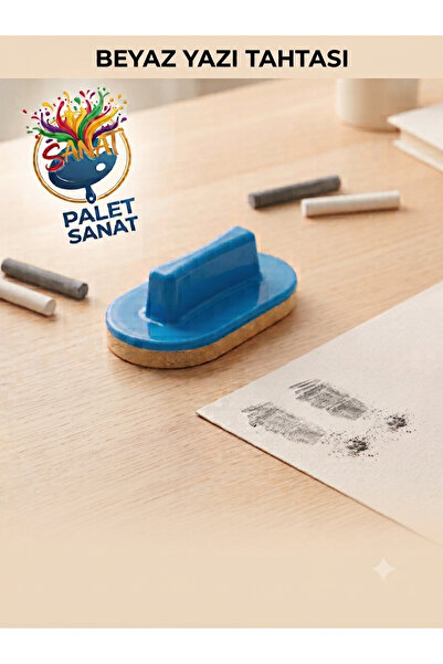Palet Sanat KEÇE Tahta Silgisi