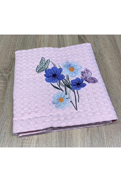 ABO Κουβέρτα πικέ κορίτσι "Flowers" ροζ - Ροζ one size