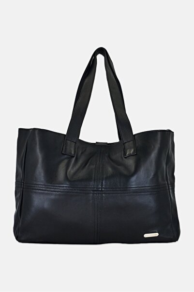 Muubaa Women Brand Logo Tote Bag, Black