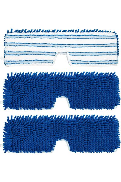 STARSTAR 3-Piece Mop Head Replacement Pack Ocedar Dual-Action Microfiber Rota...