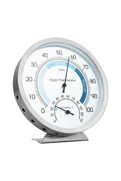 STARSTAR Stainless steel indoor thermometer and hygrometer – a precise thermo...