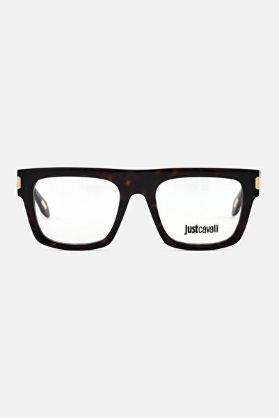 Just Cavalli Women VJC120 Square Eyeglasses, Black