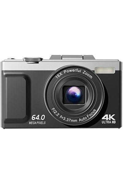 STARSTAR 4K Digital Camera, 64MP 16x Autofocus Zoom Compact Vlog Camera, 2.8 ...