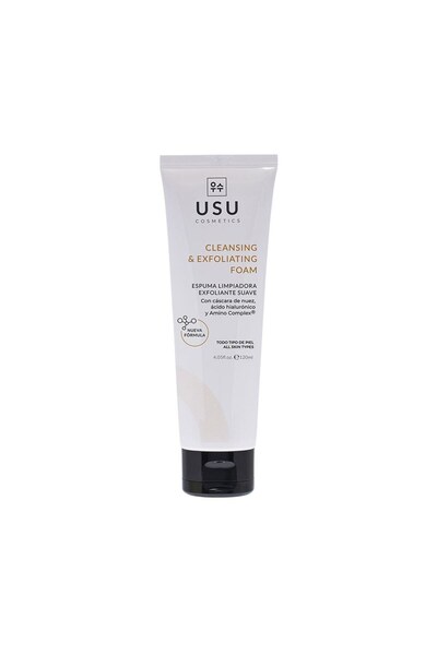 USU Cosmetics Καθαριστικός & Απολεπιστικός Αφρός (120ml)