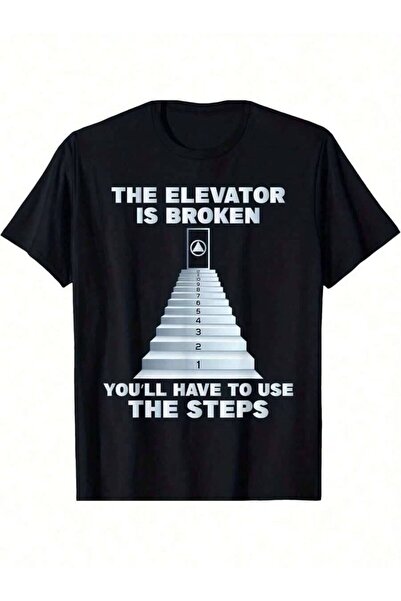 45 BPM Elevator Broken - Sober-Shirt AA NA Geometric All Season-Shirt Washabl...