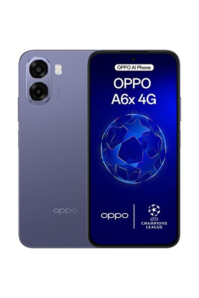 OPPO Telefon A6x, 128GB, 4GB RAM, Dual SIM, Negru Mov