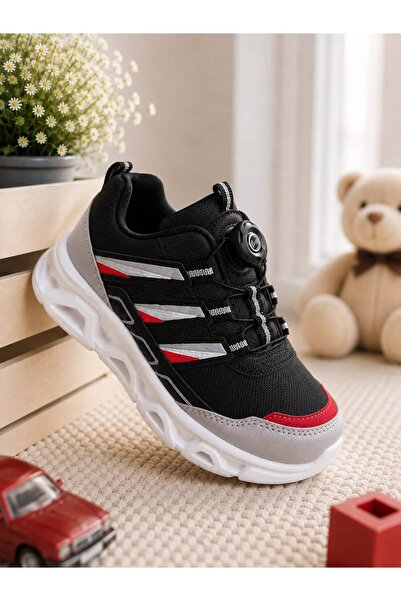 Babetty Smart Mechanism Lace-Up Children's Sneaker Casual Sports Shoes