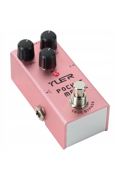 NO BRAND Yuer RF-16 Pedală de efecte pentru chitară, metalică, de buzunar