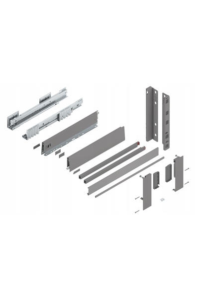 NO BRAND BLUM Sertar Merivobox 400 High E intern Gri 40kg