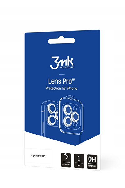 3MK Protecție Lentilă Pro iPhone 16/ 16 Plus Roz