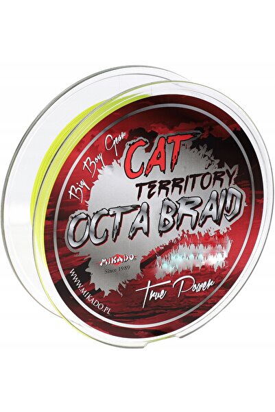 Mikado PLECIONKA CAT TERRITORY OCTA BRAID 300m 0,40mm GALBEN