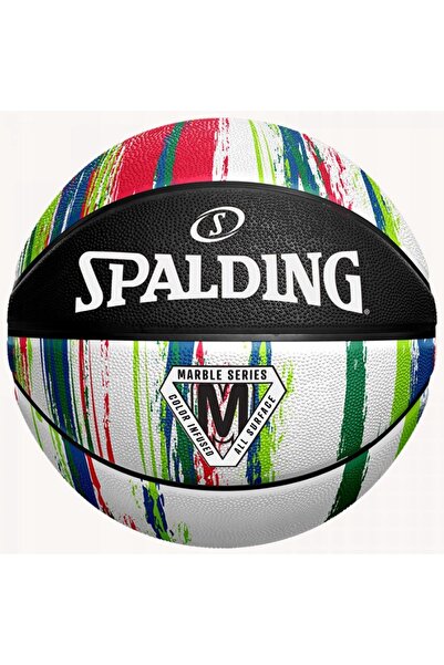 SPALDING Minge de baschet cu bile de marmură, dimensiunea 7