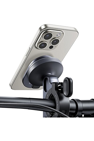 Baseus Suport telefon smartphone pentru bicicletă, pentru ghidon - Negru
