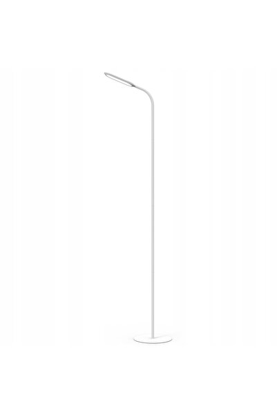 NO BRAND PLATINET lampă de podea LED 10 W, 680 lm, cu telecomandă, albă