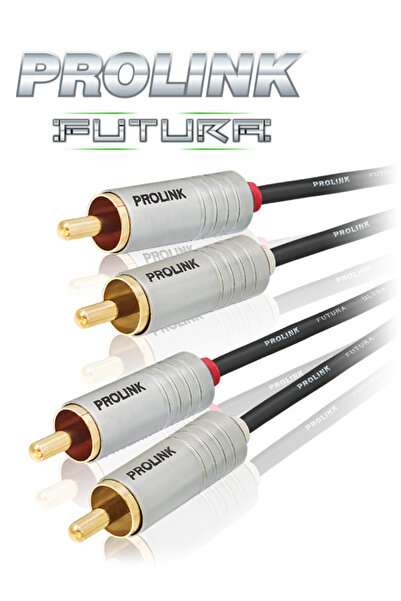 NO BRAND Cablu 2RCA - 2RCA PROLINK Futura Slim 1,5m
