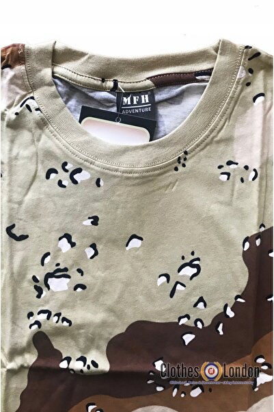NO BRAND Tricou, mărimea US 6, nuanțe de bej desert, 170 g, XXL