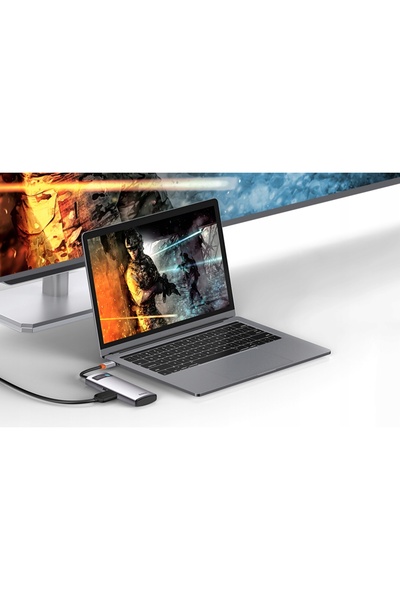 Baseus HUB 5W1 HUB USB-C cu 3x USB 3.0 + HDMI + USB-C PD