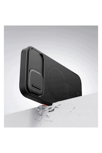 NO BRAND Huse SURITCH pentru Apple iPhone 13, iPhone 14, negre, cu suport, re...