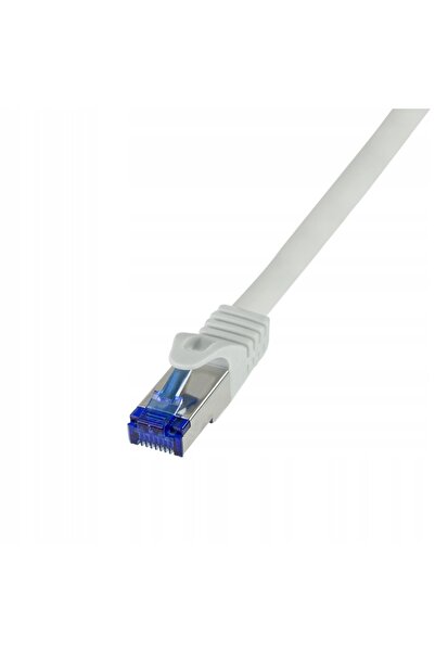 LogiLink Cablu patch C6A102S Cat.6A S/FTP Ultraflex 15m gri