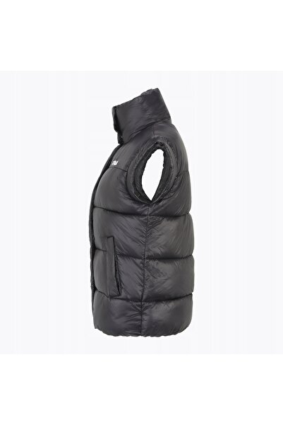 FILA Vestă lungă matlasată Luzk, neagră, mărimea S, pentru femei, fără mâneci