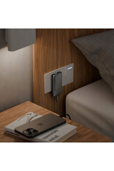 NO BRAND Încărcător de perete 65W 2xUSB-C PD/PPS/QC3.0 (US/UK/EU), Energea Tr...