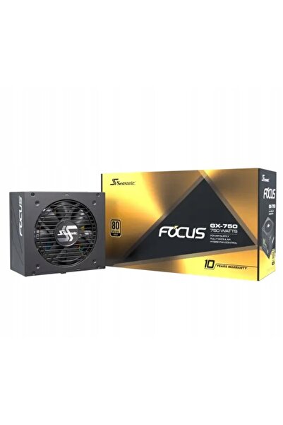 Seasonic ZASILACZ FOCUS GX-750 V4 ATX 3.1 PCIE 5.1 BLACK 80PLUS GOLD 750W