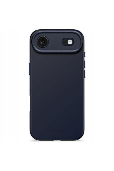 NO BRAND Husă Decoded iPhone 17 Air Antimicrobiană din Silicon / true navy
