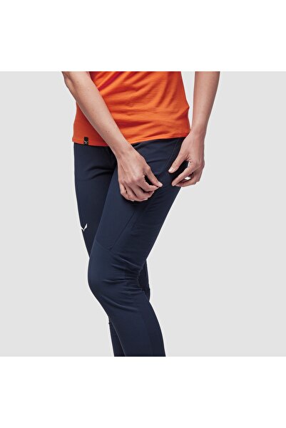 Salewa Pantaloni de trekking pentru femei Agner DST - Albastru marin M (38)