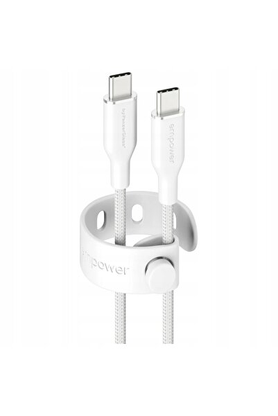 NO BRAND Cablu USB-C la USB-C 1.2m, PanzerGlass Racing, 60W, cablu împletit