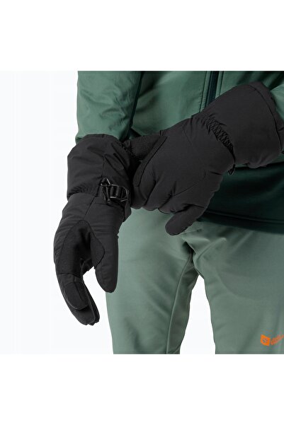 Jack Wolfskin Mănuși de trekking Big White negre S