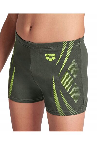 ARENA Șort de baie pentru copii Poseidonia Swim Short verde închis/albastru a...
