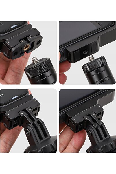 SunnyLife Suport Cadru cu șine Orizontal Vertical Filet 1/4'' GoPro pentru In...