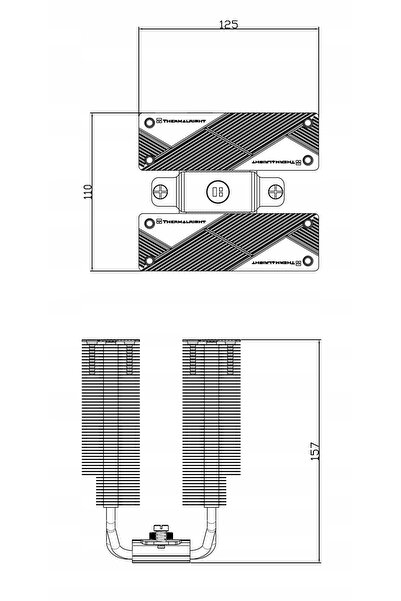 NO BRAND Răcire CPU THERMALRIGHT Phantom Spirit 120 Evo