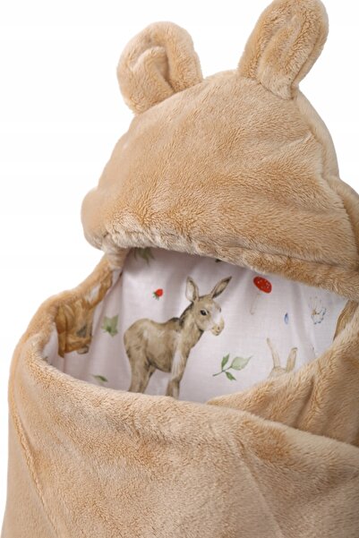 NO BRAND CARRIER PENTRU SCUNDA RESPIRATORIE CĂLDOASE DIN BUMBAC PLUȘ BABYMAM