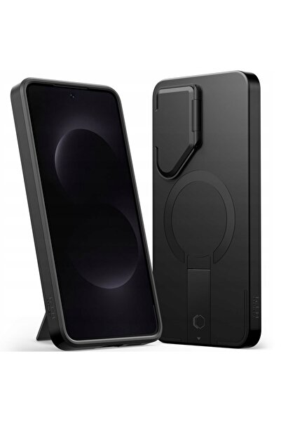 NO BRAND TECH-PROTECT KEVLAR AURA CASE pentru GALAXY S26 NEGRU PORTOCALIU OCR...