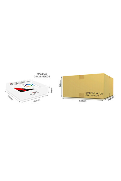 NO BRAND Controler Panou LED Pilot 1 Zonă RGB CCT MILIGHT B0 Negru MIBOXER