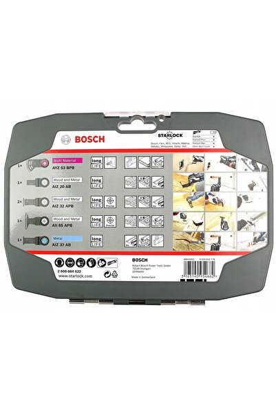 Bosch Set de lame de ferăstrău 2 608 664 622 (6 bucăți)